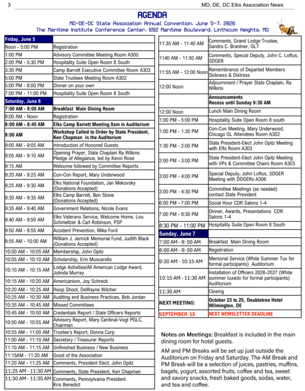 2026-06 State Conv Agenda